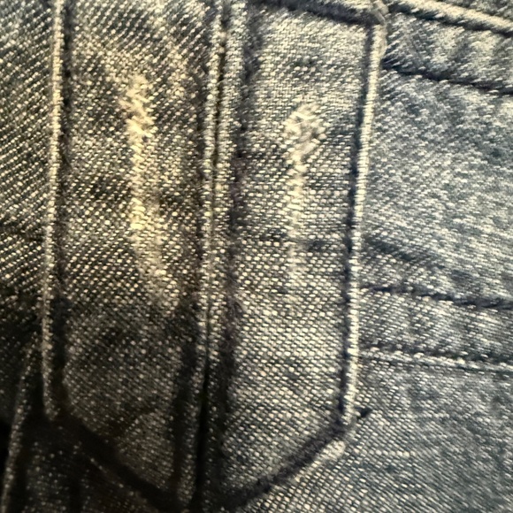 Vintage Fire Jeans Denim Jean Flare Maxi Skirt Size 7 Y2K - Picture 8 of 15